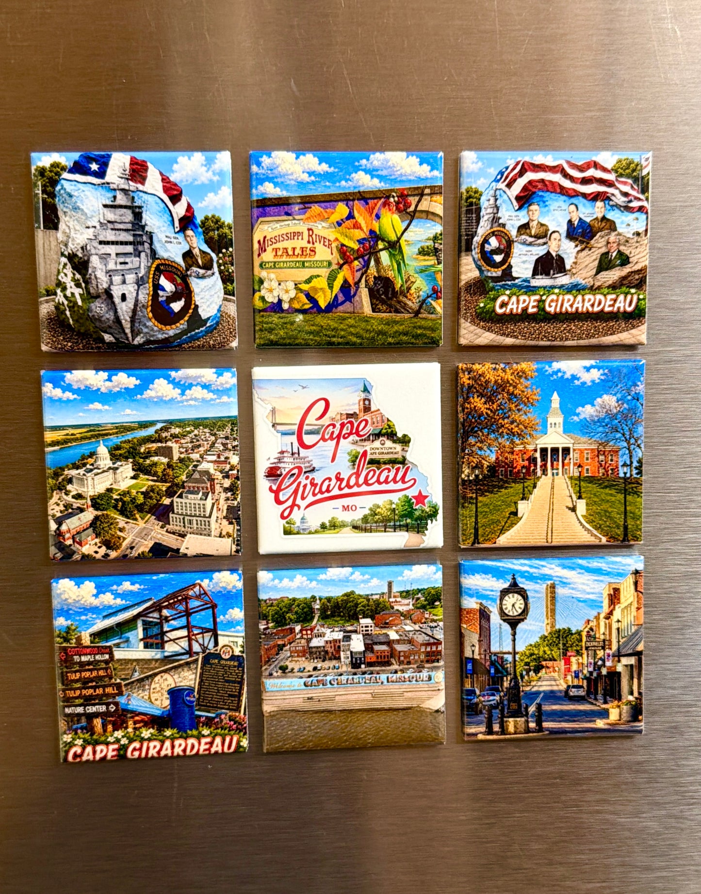 Custom Photo Magnets Square 2”x 2”