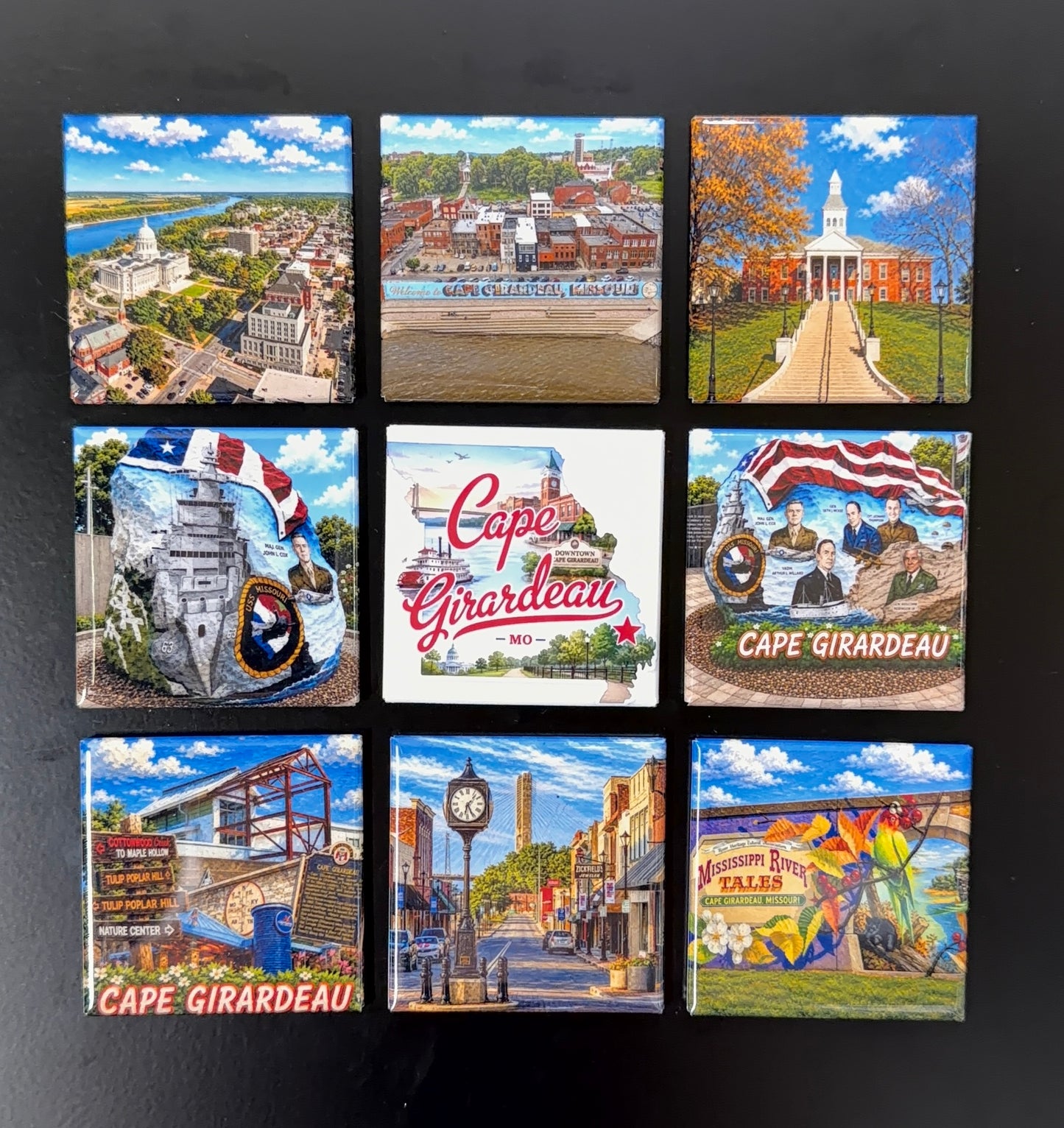 Custom Photo Magnets Square 2”x 2”