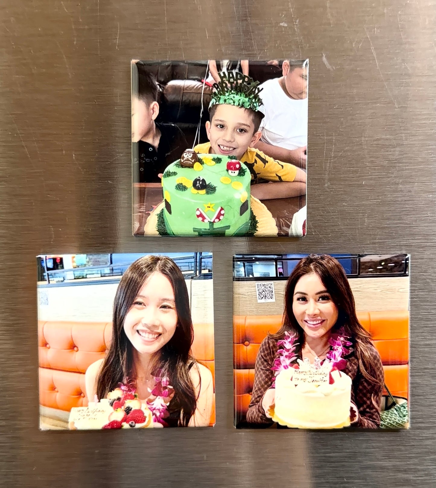 Custom Photo Magnets Square 2”x 2”