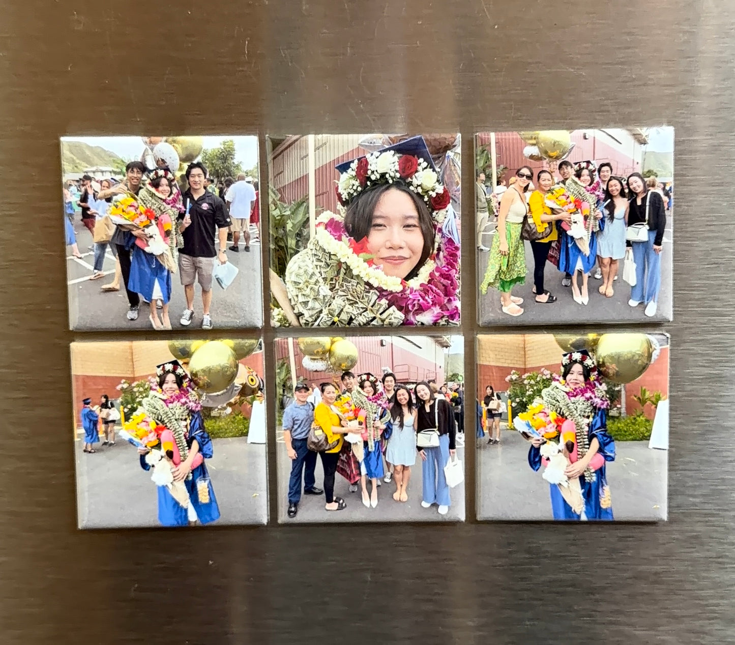 Custom Photo Magnets Square 2”x 2”