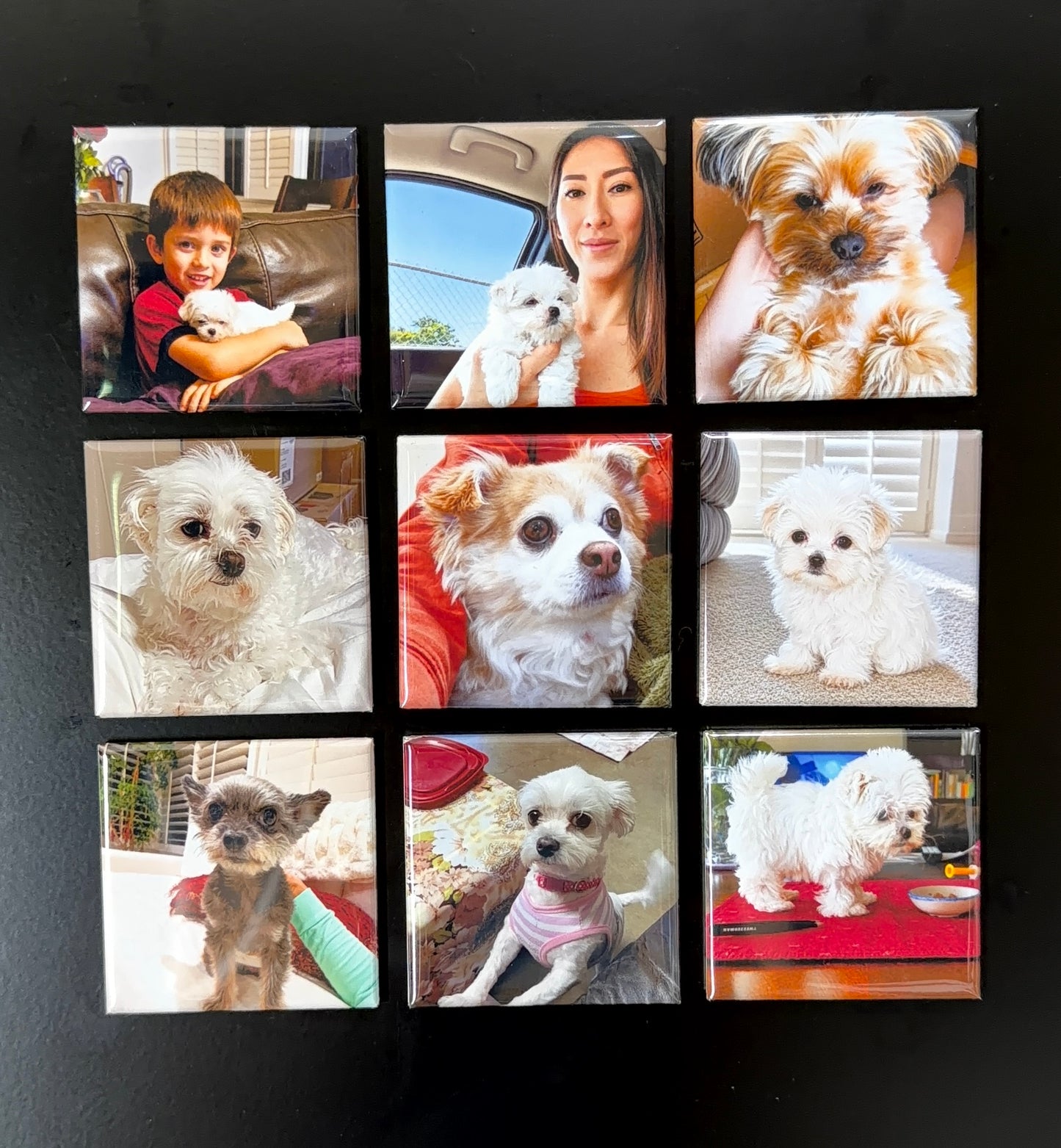 Custom Photo Magnets Square 2”x 2”