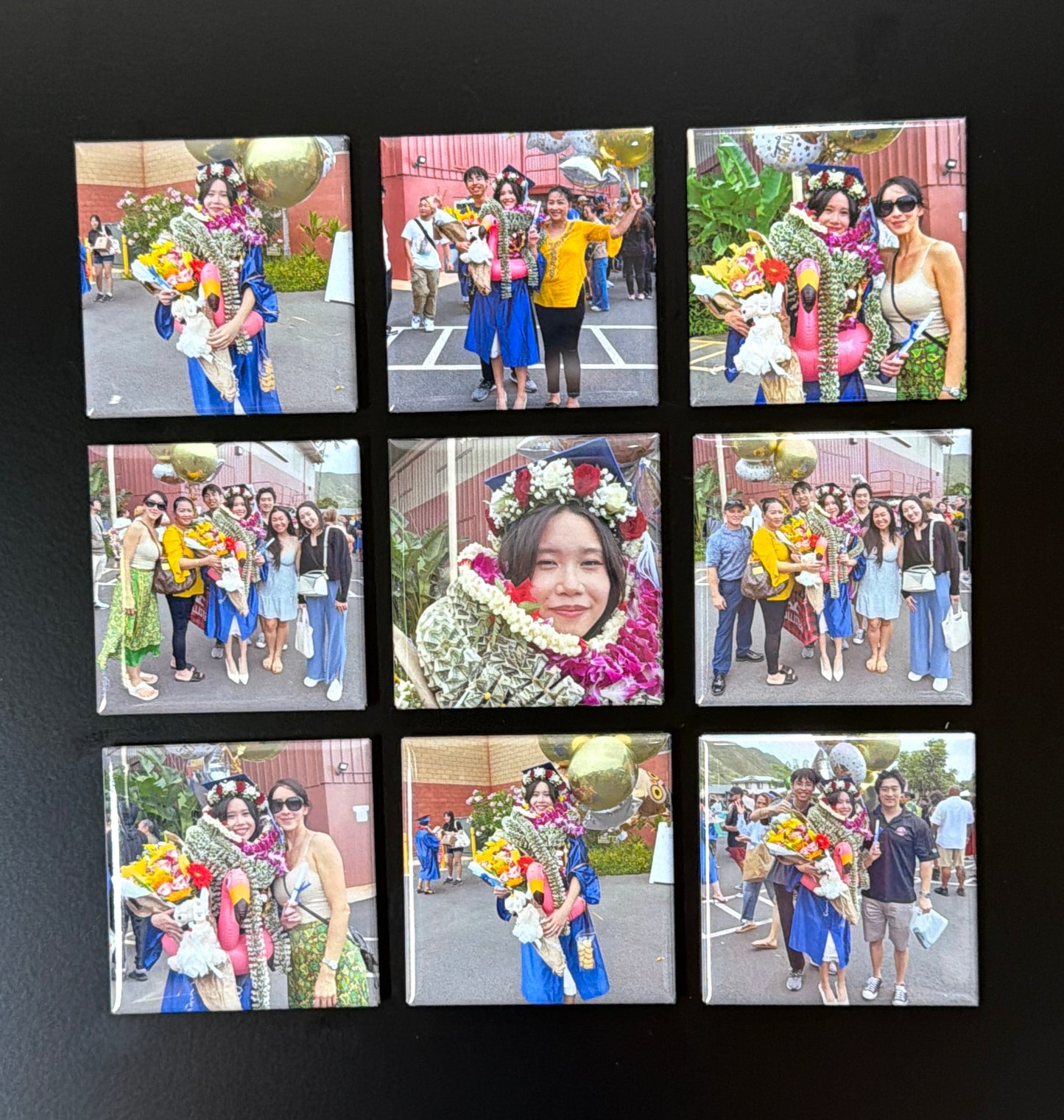 Custom Photo Magnets Square 2”x 2”